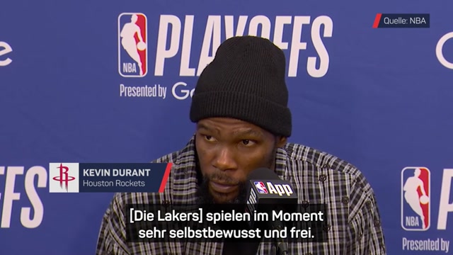Durant über LeBron: „Bringt das Beste raus“