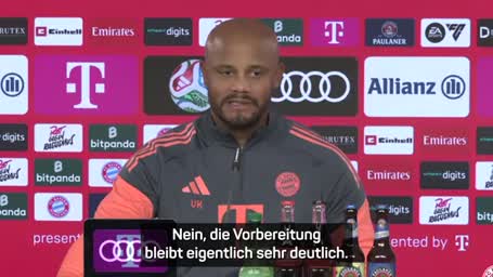 Kompany warnt vor "gefährlichen" Eintracht-Sturm