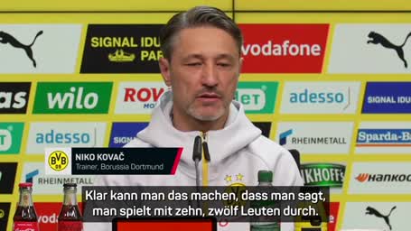 Kovac: "Versuche, jedem die Minuten zu geben"