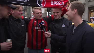 Eintracht-Fans euphorisch: "Wir gewinnen das Ding"