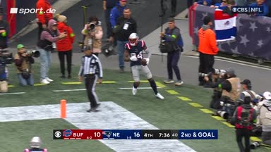 Patriots bauen die Führung aus