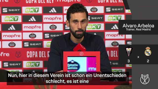 Arbeloa zu Pokalschmach: "Bin dafür verantwortlich"