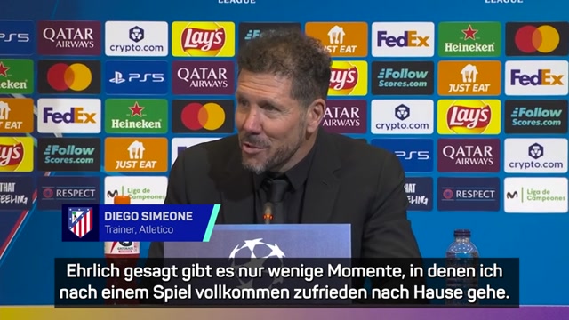 Simeone lobt Chancenverwertung gegen Barca