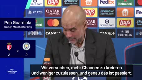 Schiri-Ärger: Pep beißt sich auf die Zunge