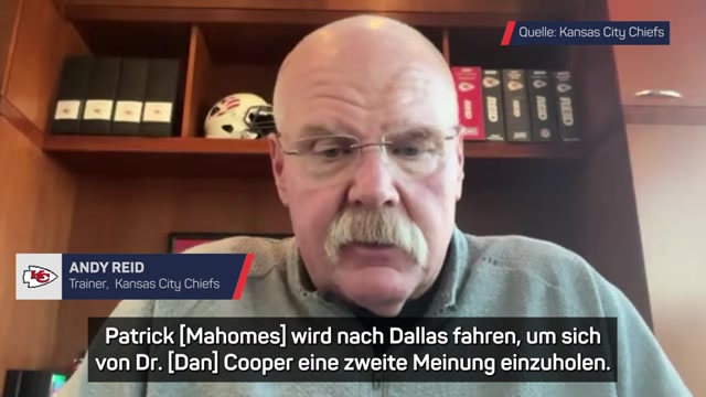 Reid gibt Mahomes-Update Reid gibt Mahomes-Update