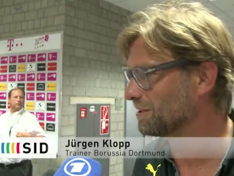 Klopp nach Telekom-Cup: "Kann über Fehler hinwegsehen"