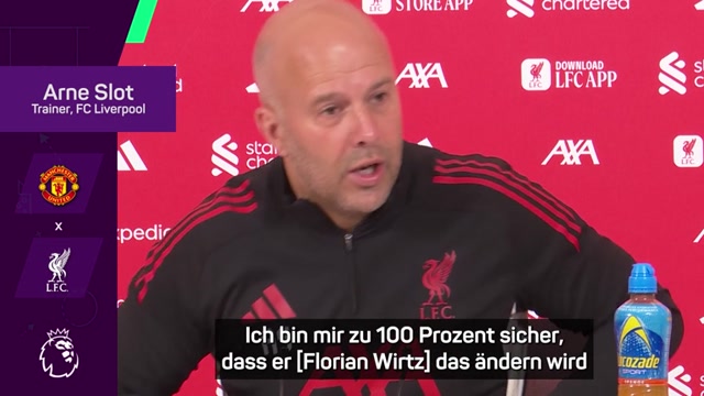 Slot lobt Wirtz: "Entwicklung nicht zu übersehen"