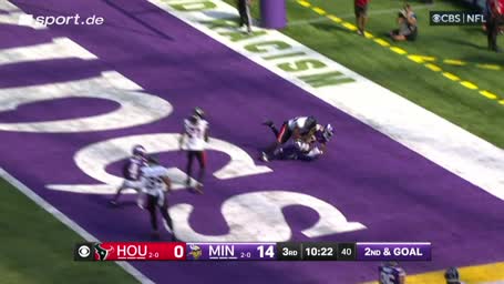 Dritter Touchdown! Darnold dreht gegen Houston auf