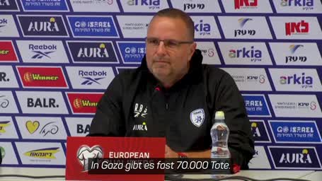 Israel-Trainer: "Haben ein super moralisches Land"