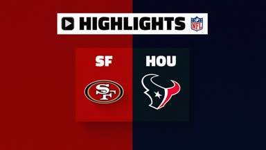 NFL Highlights: 49ers @ Texans