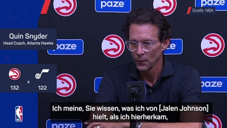 Snyder adelt NBA-Star Johnson nach historischer Nacht
