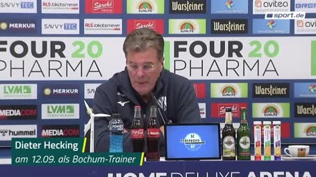 Heckings letzten Worte als Bochum-Trainer