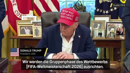 Trump: "Jedes WM-Spiel ist ein Super Bowl"