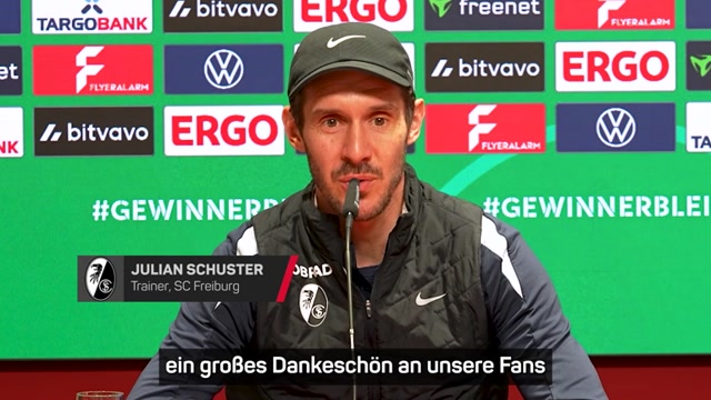 Schuster: "Großes Dankeschön an die Fans"