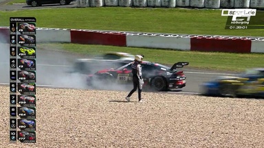 Beinahe-Katastrophe auf dem Nürburgring