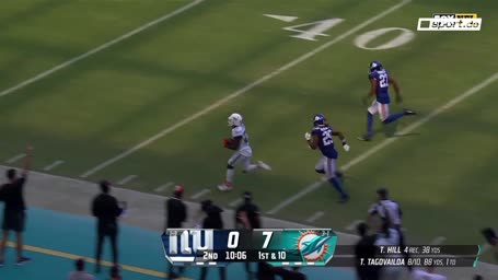 NFL-Countdown: Achane umkurvt die Giants-D