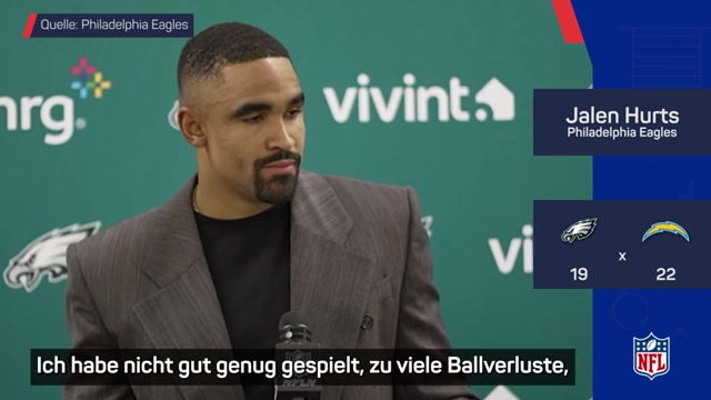 5 Turnover: Hurts geht hart mit sich ins Gericht