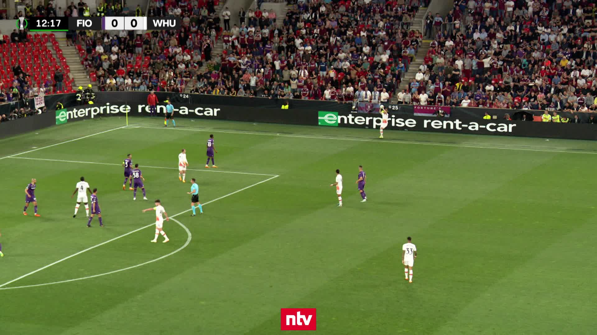 Erste Chance für West Ham durch Rice