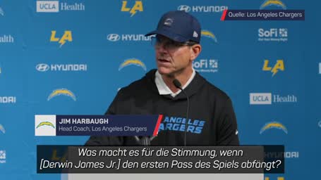 Harbaugh mit Ritterschlag für Chargers-Star