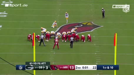 61-Yard-Fieldgoal! Neuer Packers-Rekord