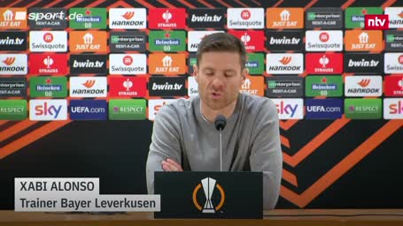 Das sagt Xabi Alonso vor dem EL-Kracher gegen Rom