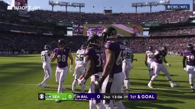 Ravens übernehmen die Führung gegen Seattle