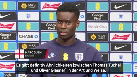 Guehi vergleicht Tuchel und Glasner