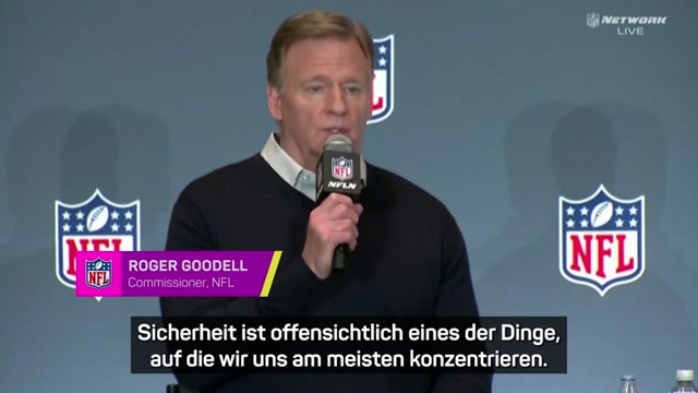 Goodell: Kein ICE beim Super Bowl geplant