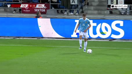Belgien-Show gegen Liechtenstein