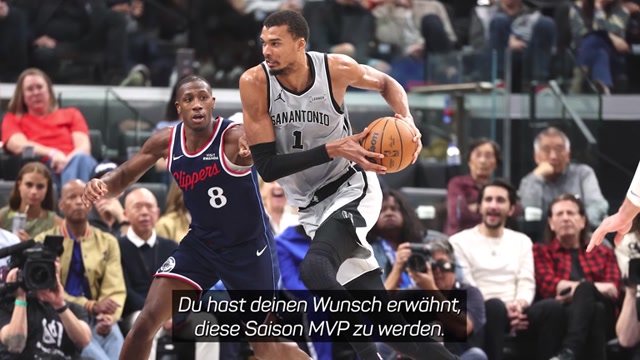MVP-Titel? Wembanyama reagiert