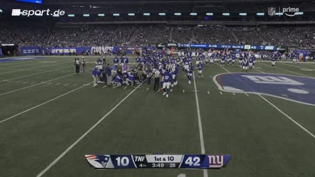 Verletzungsschock: Giants-Rookie vom Platz gefahren