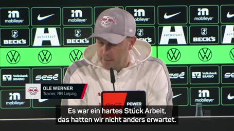 Werner zufrieden: "Das entscheidet für uns die Spiele"