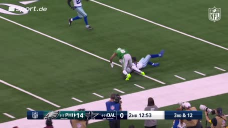 Wahnsinns-Catch von Smith, dann Tush Push Wahnsinns-Catch von Smith, dann Tush Push