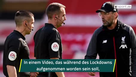 Klopp beschimpft - Schiri suspendiert