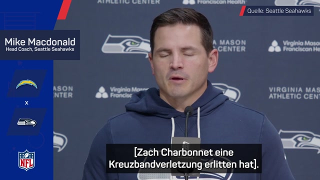 Macdonald gibt Update zu Darnold und Charbonnet