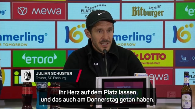 Schuster nach Arbeitssieg: "Herz auf dem Platz gelassen"