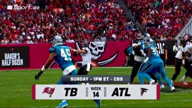 NFL-Preview: Falcons empfangen die Bucs