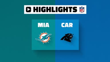NFL Highlights: Dolphins @ Panthers