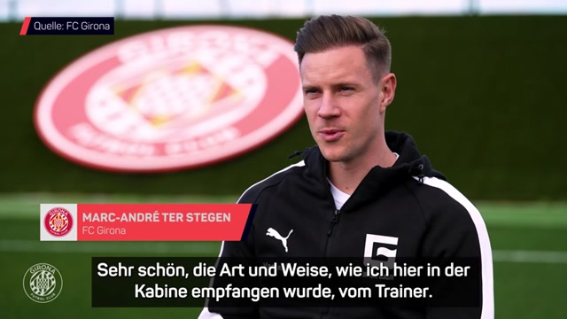 Ter Stegen gibt erstes Girona-Interview