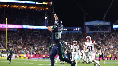 Patriots vergessen AJ Barner in der Endzone