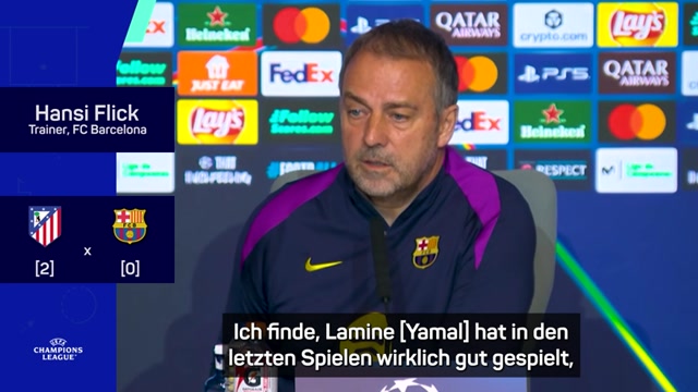 Flick über Yamal: "Darin ist er der Beste der Welt" Flick über Yamal: "Darin ist er der Beste der Welt"