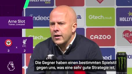 Slot: "Nach fünf Minuten zurückzuliegen, hilft nicht" Slot: "Nach fünf Minuten zurückzuliegen, hilft nicht"