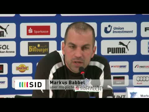 Hoffenheim-Trainer Babbel: "Wir haben Fehler gemacht"
