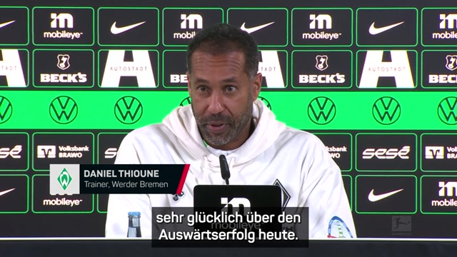 Big Points in Wolfsburg: Thioune lobt Werders Moral