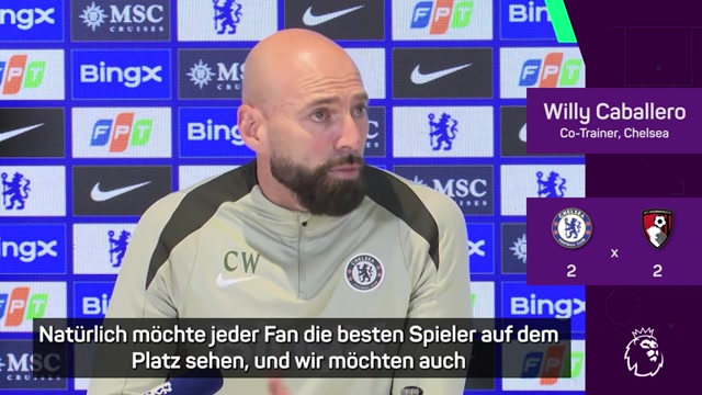 Caballero erklärt Palmer-Auswechslung