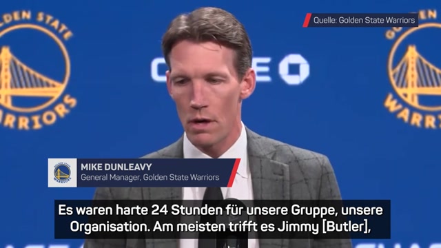 Warriors-GM über Butlers Verletzung schockiert