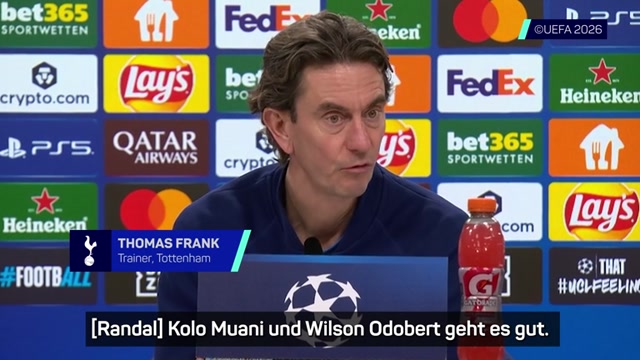 Frank: Kolo Muani kann trotz Autounfall spielen