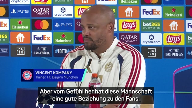 Kompany: "Wollen diesen Moment unvergesslich machen"