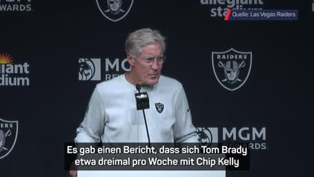 Raiders-Coach bremst Brady-Gerüchte
