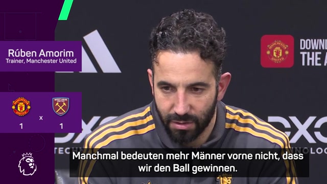 Mainoo in der Offensive? Amorim muss lachen